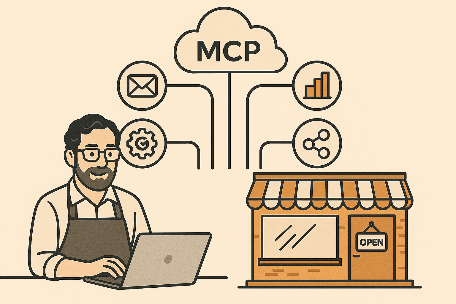Automatiza tu negocio sin programar: Qué son los MCP que tanto estan sonando hoy en dia.